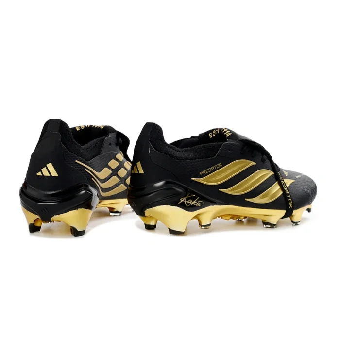 PREDATOR ACCURACY + FG BOOTS Soccer Shoes-golden/black