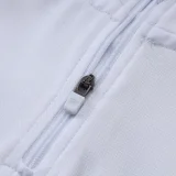 2025-26 Kids Germany white Half Pull Tracksuit #E26004