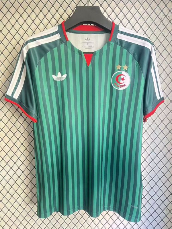 2026-27 Mens Algeria away green （two stars）soccer Jersey