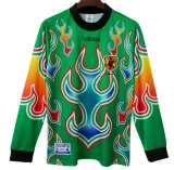 1998 Japan GoalKeeper Long Sleeve Retro Soccer Jersey