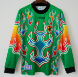 1998 Japan GoalKeeper Long Sleeve Retro Soccer Jersey