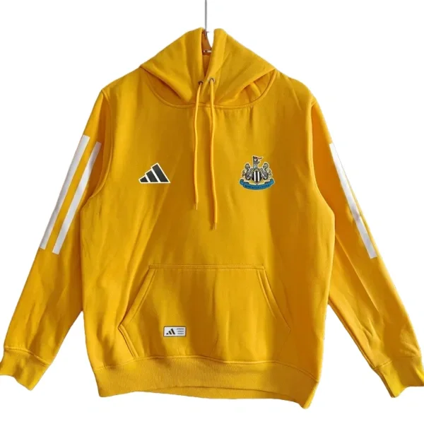 2025-26 Mens Newcastle Yellow Hoody  黄色(AD加绒)