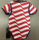 2026-27 USA Red White Baby Infant Crawl Suit