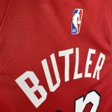 24/25 HEAT BUTLER # 22 Red Top Quality Hot Pressing Retro NBA Jersey