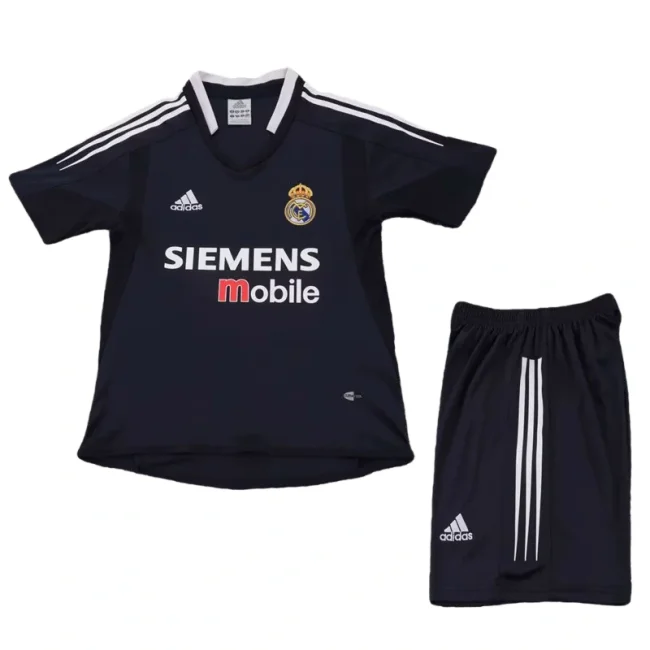 2004-2005  Real Madrid  Away Kids Retro Soccer Jersey