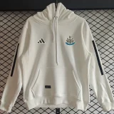 2025-26 Mens Newcastle White Hoody  白色(AD加绒)