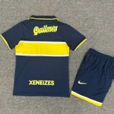1996-1997 Kids Boca Home  Retro Soccer Jersey