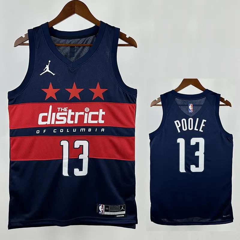 24/25 Wizards POOLE # 13Fying EdiationTop Quality Hot Pressing NBA Jersey 飞人