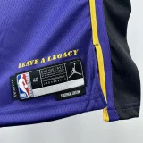 22/23 LAKERS KNEGHT#4 Blue Flying Edition Top Quality Hot Pressing NBA Jersey飞人