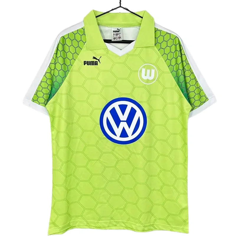 1997-1998 Wolfsburg Home Retro Soccer Jersey