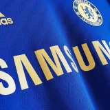 2012-2013  Chelsea Home Retro Long Sleeve Soccer Jersey