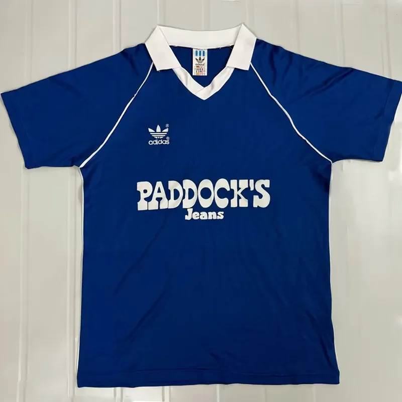 1984-1985 Schalke 04 Home Retro Soccer Jersey