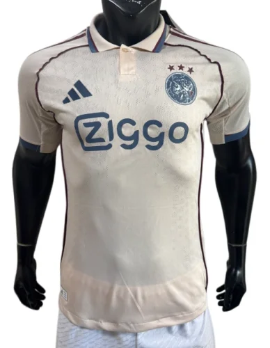2025-26 Mens Ajax third away  Player version soccer Jersey