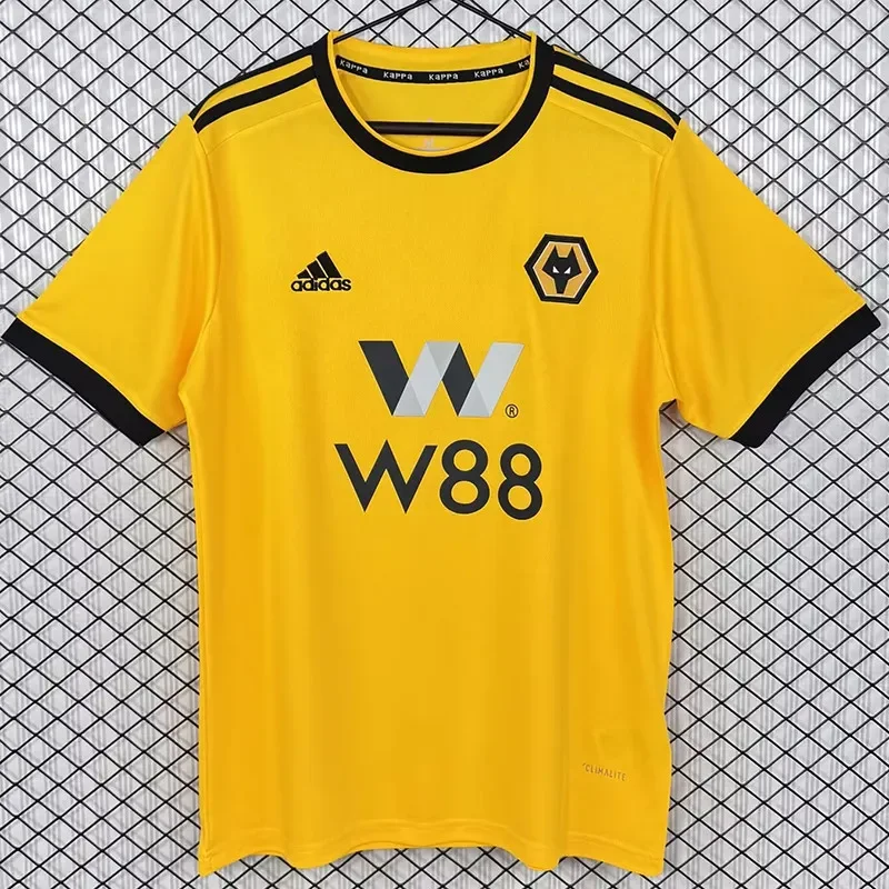 2018-2019 Wolves Home Retro Soccer Jersey