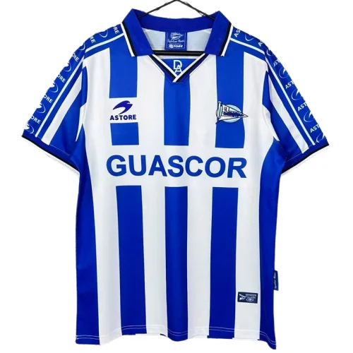 1998-1999 Alaves Home Retro Soccer Jersey