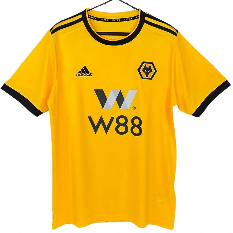2018-2019 Wolves Home Retro Soccer Jersey