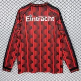 1995-1996 Frankfurt Home Long Sleeve Retro Soccer Jersey