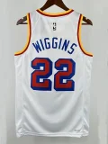 24/25 WARRIORS WIG GINS # 22 White Retro Top Quality Hot Pressing NBA Jersey