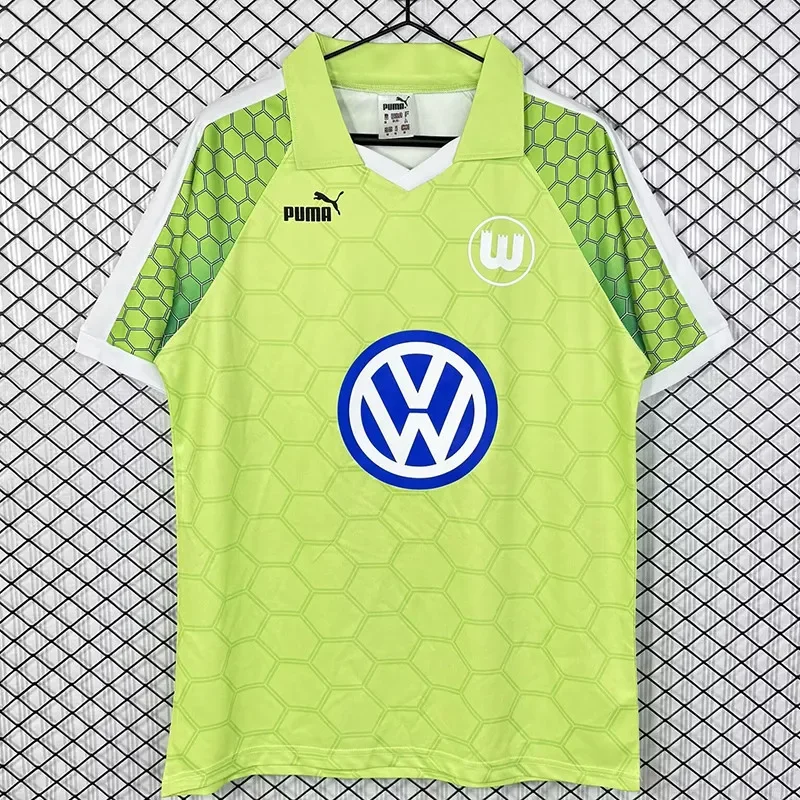 1997-1998 Wolfsburg Home Retro Soccer Jersey
