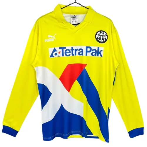1993-1996 Frankfurt Away Long Sleeve Retro Soccer Jersey