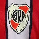 2003-2004 River Plate Home Long Sleeve(Ｔwo layers)Retro Soccer Jersey两层球衣