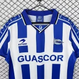 1998-1999 Alaves Home Retro Soccer Jersey