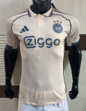 2025-26 Mens Ajax third away  Player version soccer Jersey