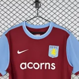 2009-2010 Aston Villa Home Retro Soccer Jersey