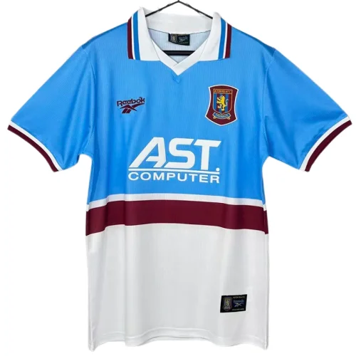 1997-1998 Aston Villa Away Retro Soccer Jersey