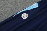 2025-26 Mens Manchester City Sky Printing Half Pull Tracksuit