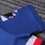 1990-1991 Sampdoria Home Kids Retro Soccer Jersey