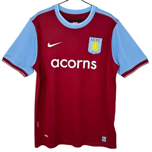 2009-2010 Aston Villa Home Retro Soccer Jersey