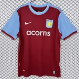 2009-2010 Aston Villa Home Retro Soccer Jersey