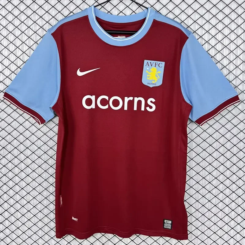 2009-2010 Aston Villa Home Retro Soccer Jersey