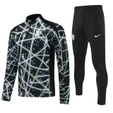 2025-26 Mens Chelsea Black Starry Sky Retro Edition Half Pull Tracksuit