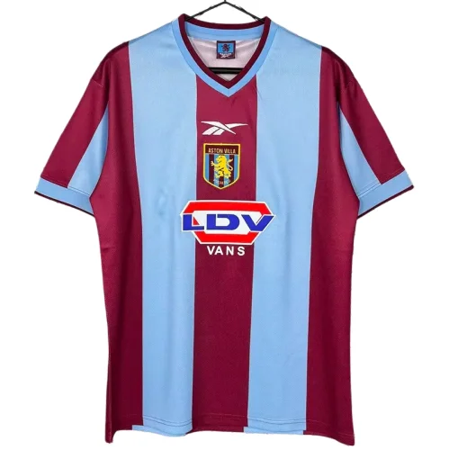 1999-2000 Aston Villa Home Retro Soccer Jersey