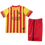 2013-2014  Barcelona Away Kids Retro Soccer Jersey