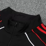 2025-26 Mens LIV Black Half Pull Tracksuit