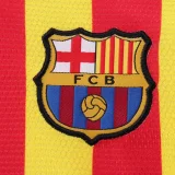 2013-2014  Barcelona Away Kids Retro Soccer Jersey