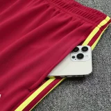 2025-26 Arsenal Red Retro Edition Half Pull Tracksuit