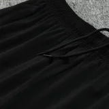 2025-26 Marseille  Black Half Pull Tracksuit