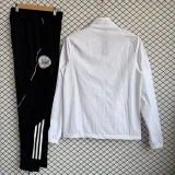 2026-27 Ajax Ｗhite Windbreaker Tracksuit