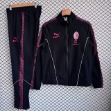 2026-27 AC Black Windbreaker Tracksuit