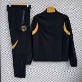 2026-27 Paris FC Black Windbreaker Tracksuit