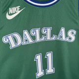 25-26 Dallas Mavericks IRVING #11 Green Retro Top Quality Hot Pressing NBA Jersey