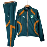 2026-27 Ivory Coast Dark Green Windbreaker Tracksuit
