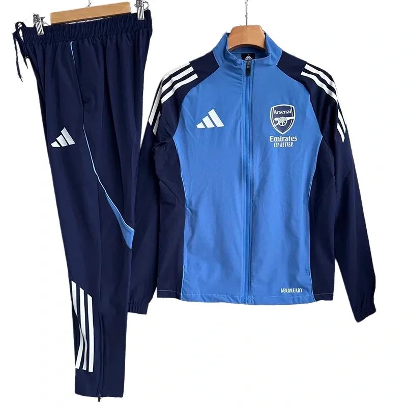 2026-27 Mens Arsenal Royal Blue Windbreaker Tracksuit