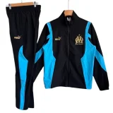 2026-27 Marseille Black Blue Windbreaker Tracksuit