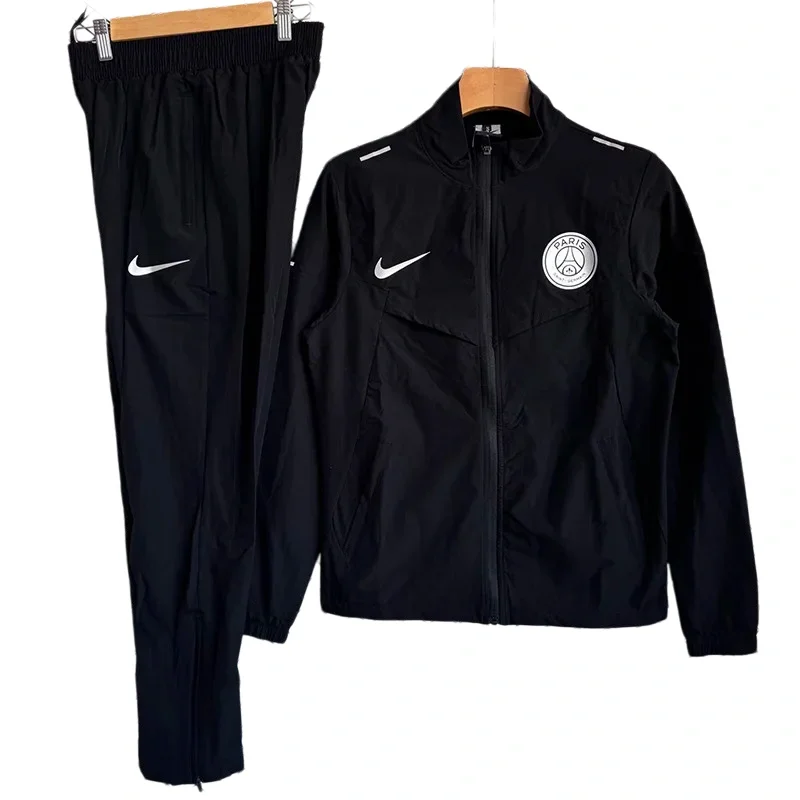 2026-27 PSG Black Windbreaker Tracksuit