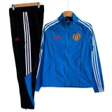 2025-26 Mens Manchester United Blue Windbreaker Tracksuit